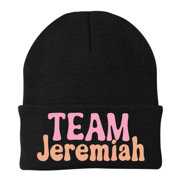 Team Jeremiah Knit Cap Winter Beanie