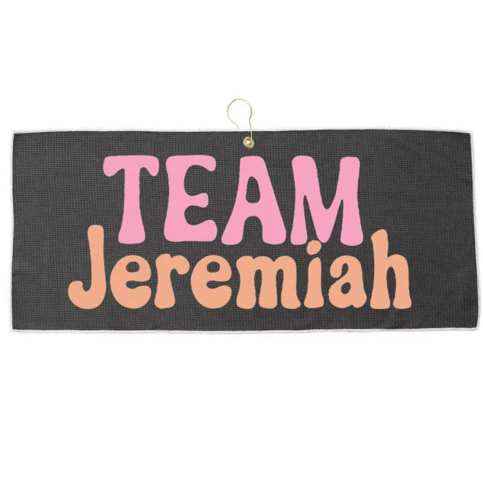 Team Jeremiah Large Microfiber Waffle Golf Towel