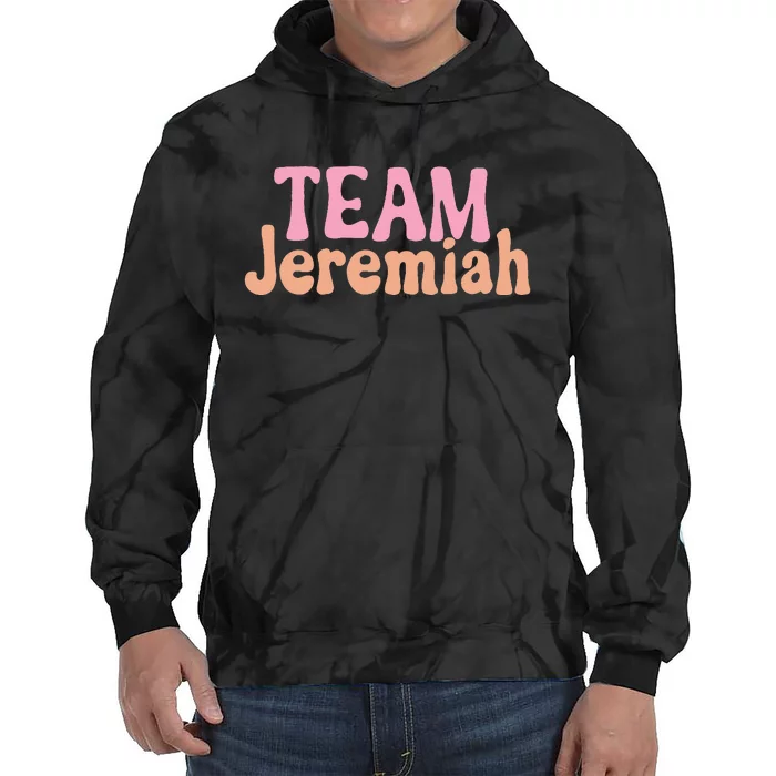 Team Jeremiah Tie Dye Hoodie