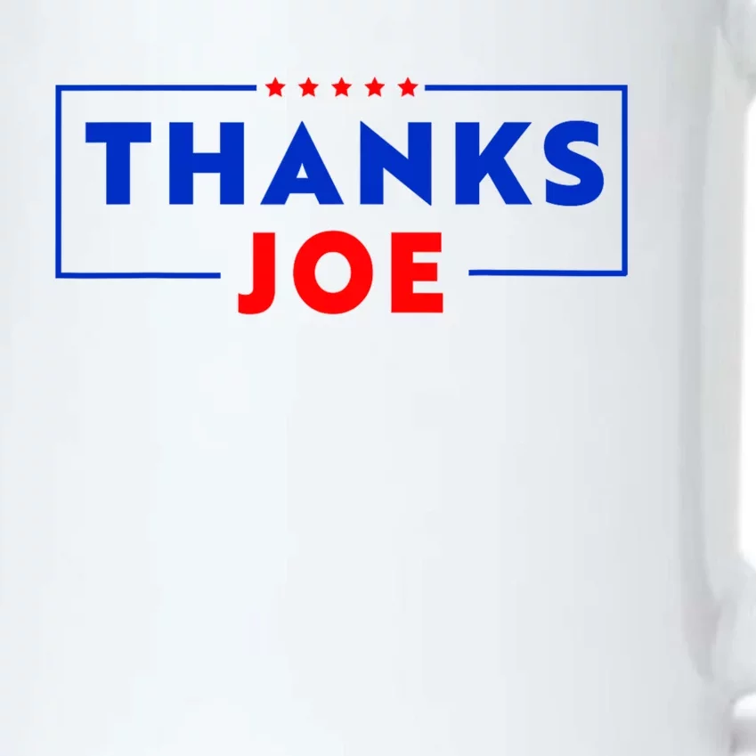 Thanks Joe Thank You Joe Biden Black Color Changing Mug