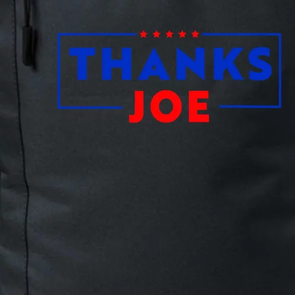 Thanks Joe Thank You Joe Biden Daily Commute Backpack