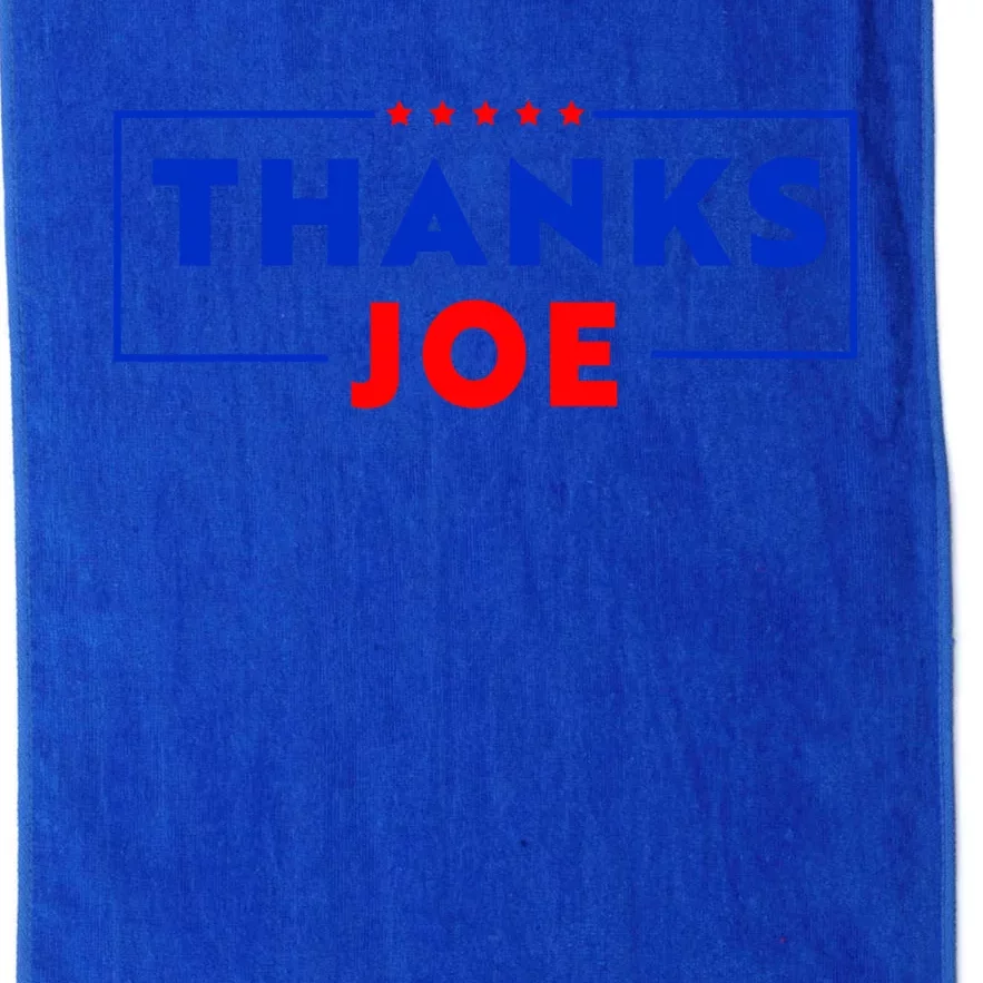 Thanks Joe Thank You Joe Biden Platinum Collection Golf Towel