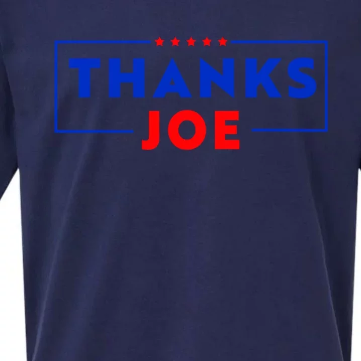 Thanks Joe Thank You Joe Biden Sueded Cloud Jersey T-Shirt