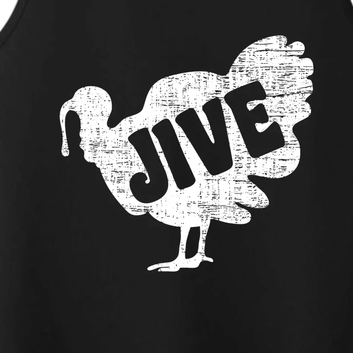 Thanksgiving Jive Turkey Performance Tank