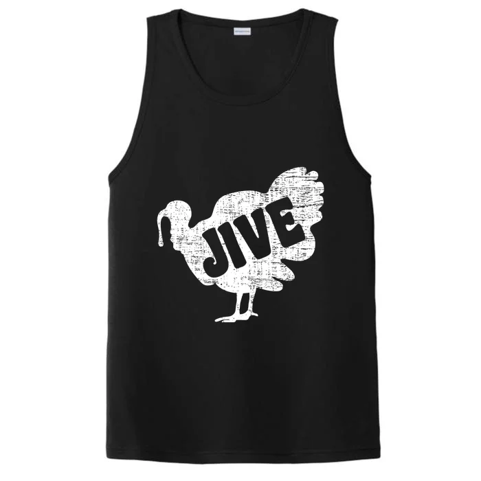 Thanksgiving Jive Turkey Performance Tank