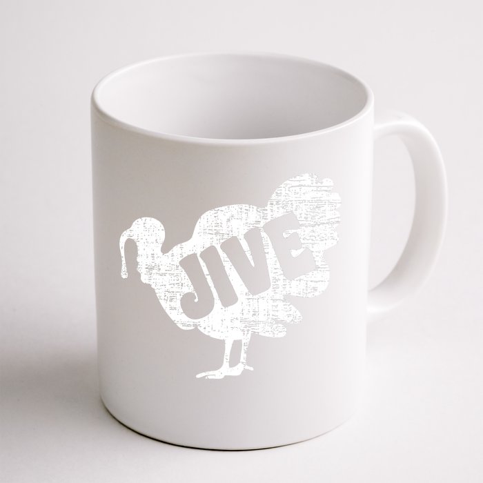 Thanksgiving Jive Turkey Front & Back Coffee Mug