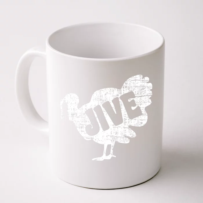 Thanksgiving Jive Turkey Front & Back Coffee Mug