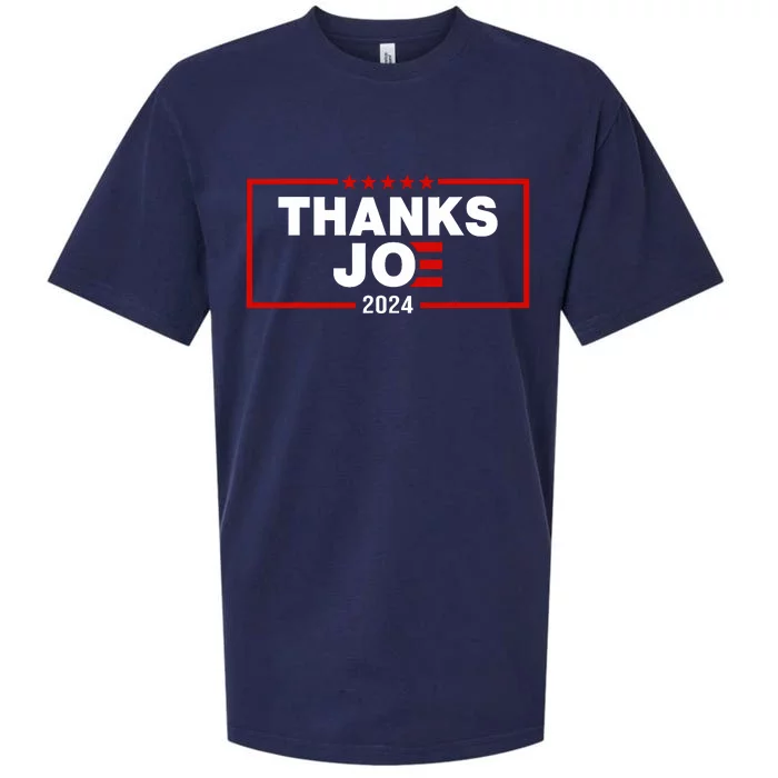 Thanks Joe Thank You Joe Biden Thank You President Sueded Cloud Jersey T-Shirt