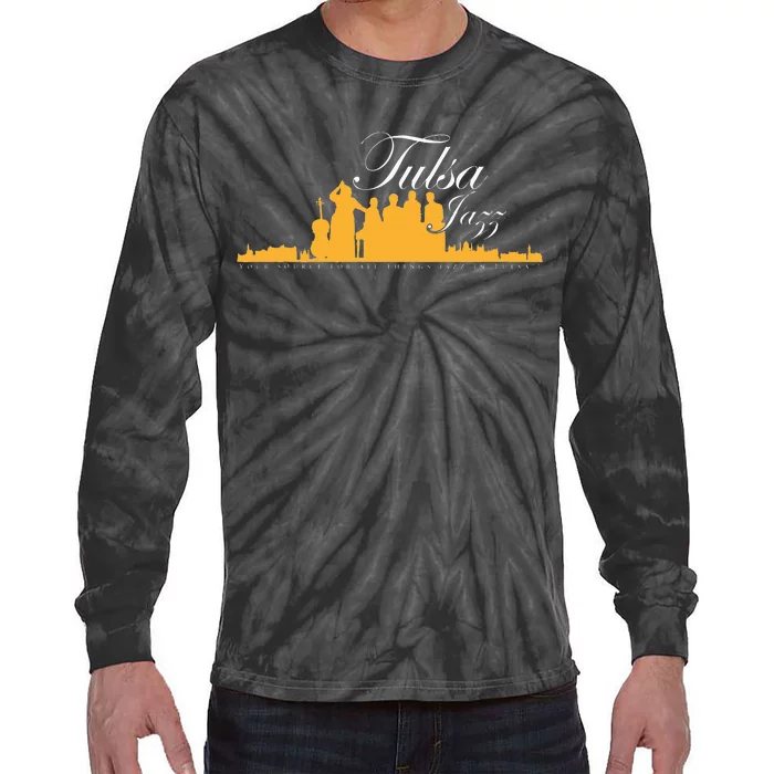 Tulsa Jazz Tie-Dye Long Sleeve Shirt