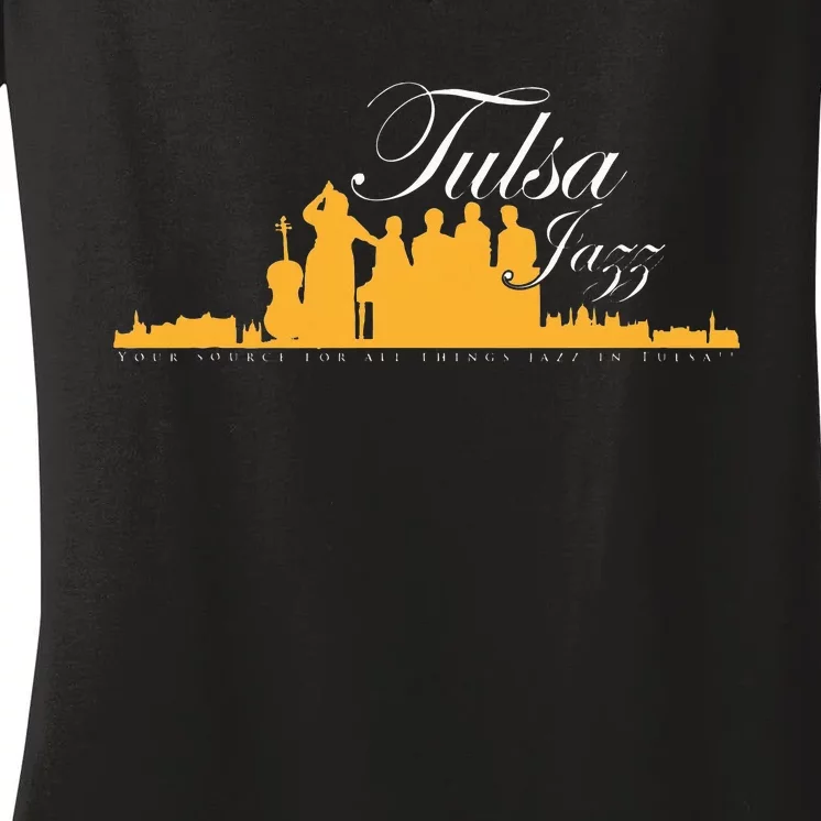 Tulsa Jazz Women's V-Neck T-Shirt