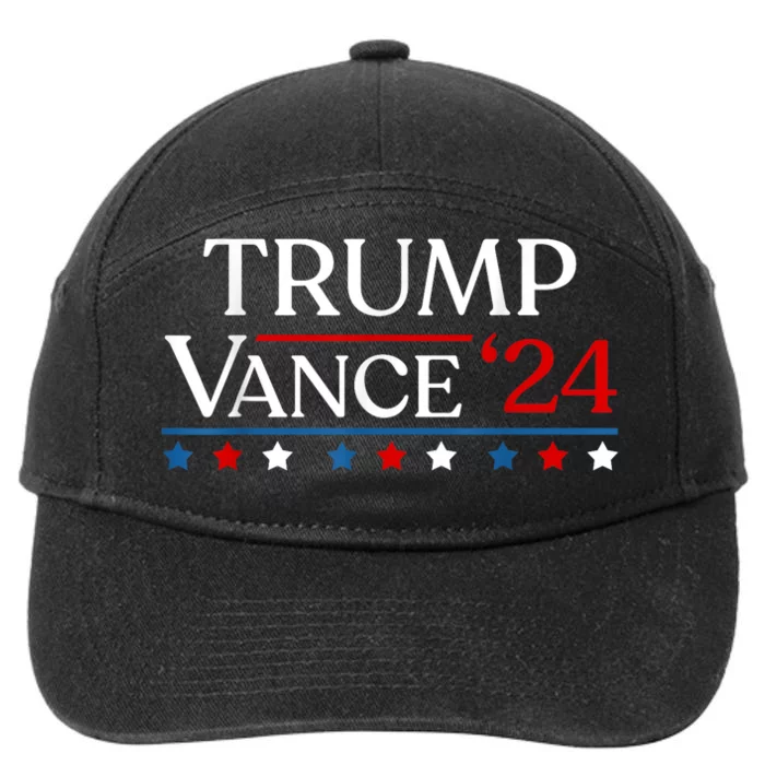 Trump Jd Vance 2024 Donald Trump 47th President & Vp 7-Panel Snapback Hat