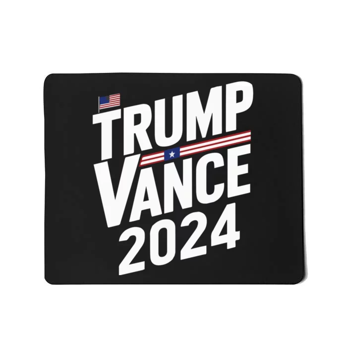 Trump J.D. Vance 2024 Trump Vance 2024 Retro Stripe Trump Jd Vance Mousepad