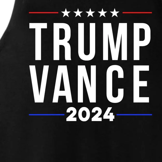 Trump Jd Vance 2024 Ladies Tri-Blend Wicking Tank