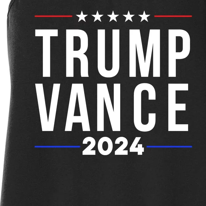 Trump Jd Vance 2024 Women's Racerback Tank