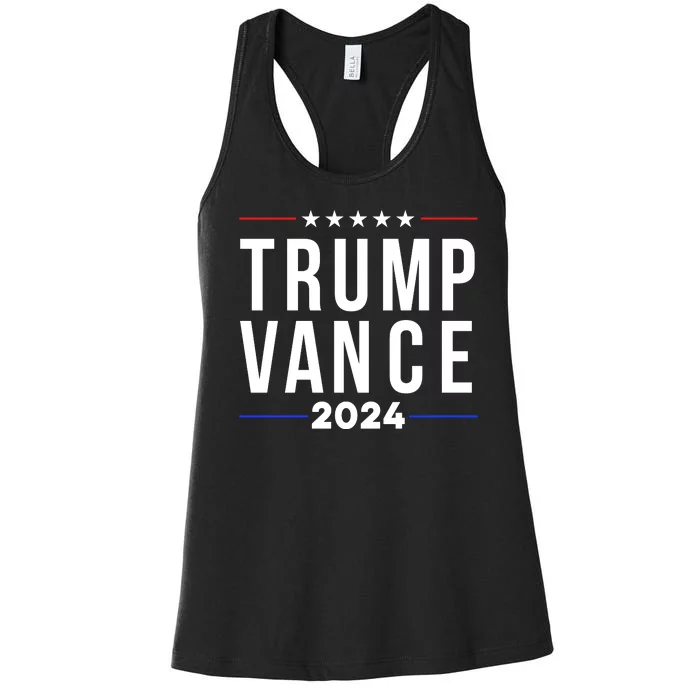 Trump Jd Vance 2024 Women's Racerback Tank