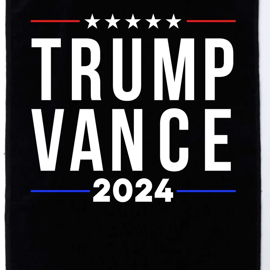 Trump Jd Vance 2024 Platinum Collection Golf Towel