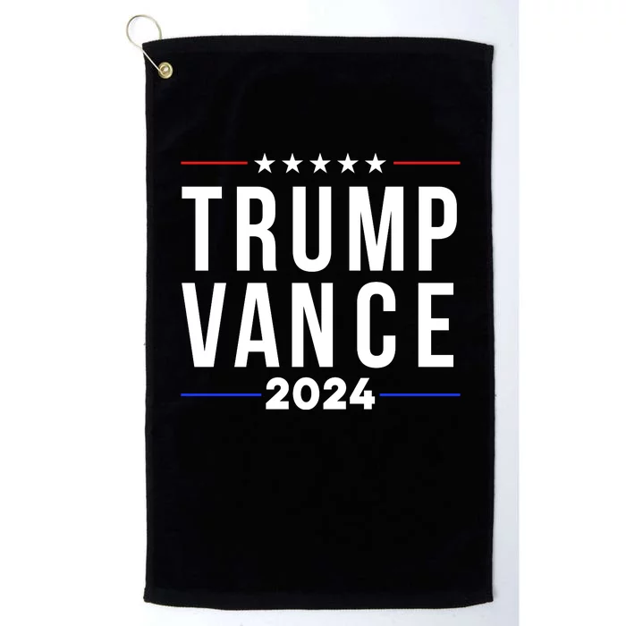 Trump Jd Vance 2024 Platinum Collection Golf Towel