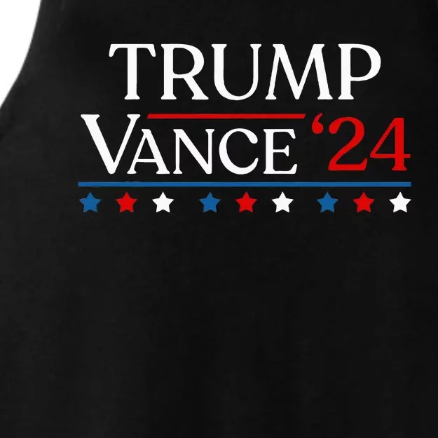 Trump Jd Vance 2024 Donald Trump 47th President & Vp Ladies Tri-Blend Wicking Tank