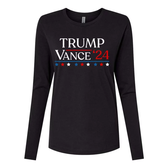 Trump Jd Vance 2024 Donald Trump 47th President & Vp Womens Cotton Relaxed Long Sleeve T-Shirt