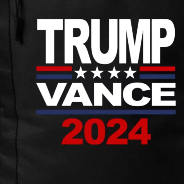 Trump J.D. Vance 2024 Trump Vance 2024 Retro Stripe Trump Jd Vance Daily Commute Backpack