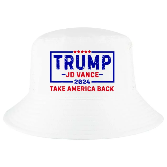 Trump Jd Vance 2024 For President Vp Republican Election 24 Cool Comfort Performance Bucket Hat