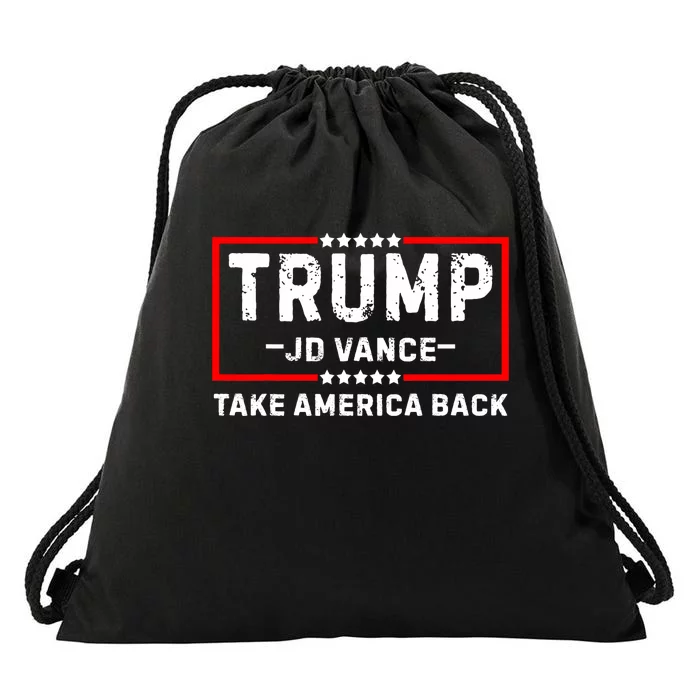 Trump Jd Vance 2024 Republican Election 24 Drawstring Bag