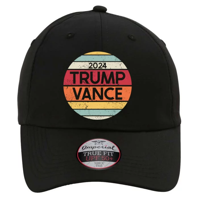 Trump J.D. Vance 2024 Trump Vance 2024 Retro Stripe Trump Jd Vance The Original Performance Cap