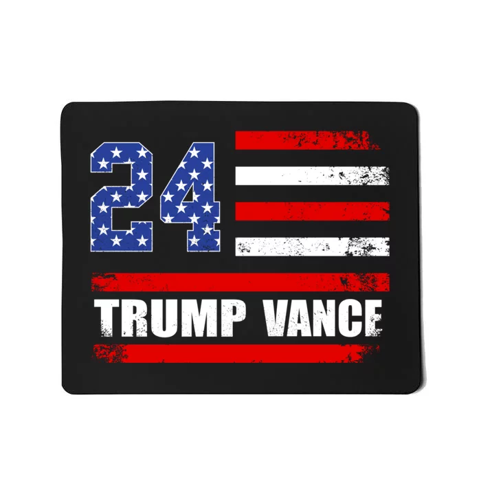 Trump J.D. Vance 2024 Trump Vance 2024 Retro Stripe Trump Jd Vance Mousepad