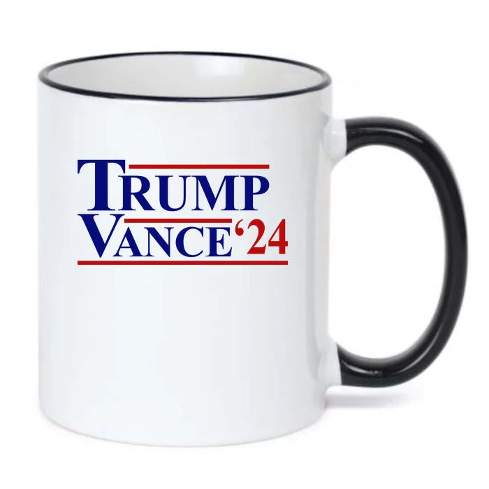 Trump Jd Vance 2024 Usa Political Election Black Color Changing Mug