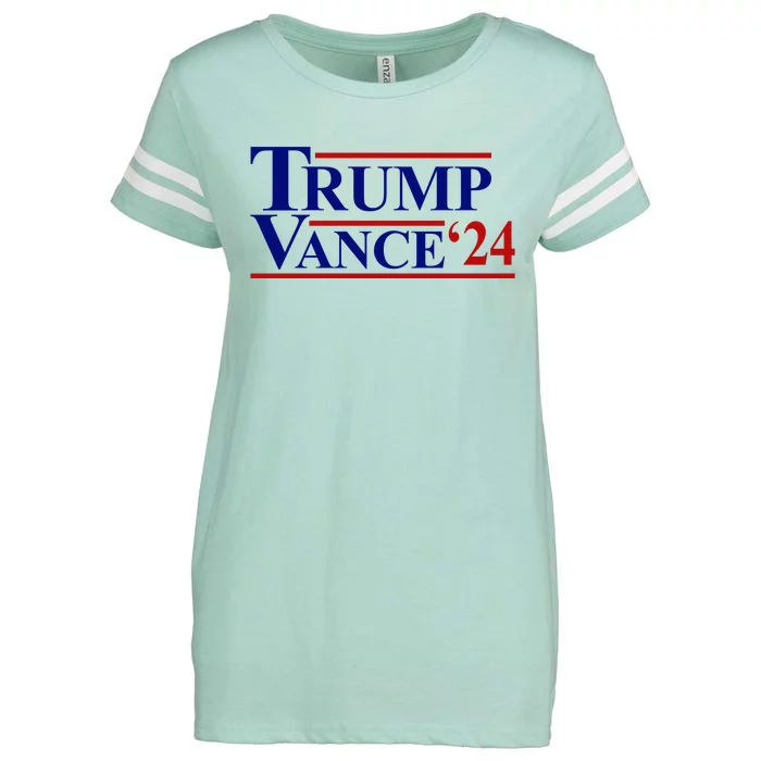 Trump Jd Vance 2024 Usa Political Election Enza Ladies Jersey Football T-Shirt