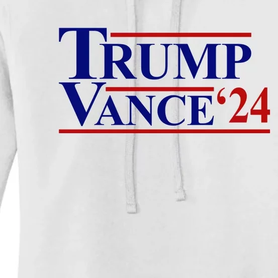 Trump Jd Vance 2024 Usa Political Election Women's Pullover Hoodie