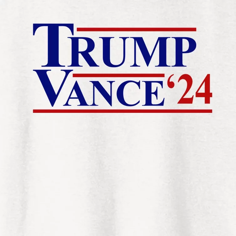 Trump Jd Vance 2024 Usa Political Election Women's Crop Top Tee