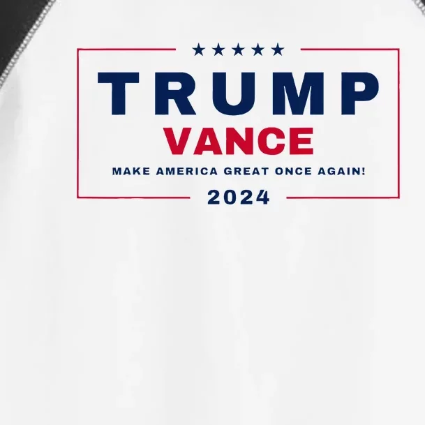 Trump Jd Vance Vp Make America Great Once Again! Maga 2024 Toddler Fine Jersey T-Shirt