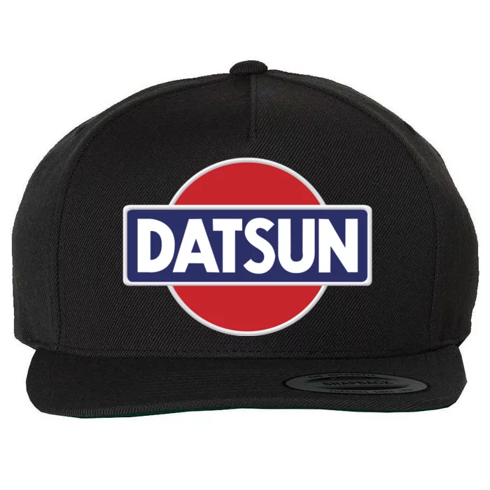 Tech Japanese Vehicle Datsun New Wool Snapback Cap