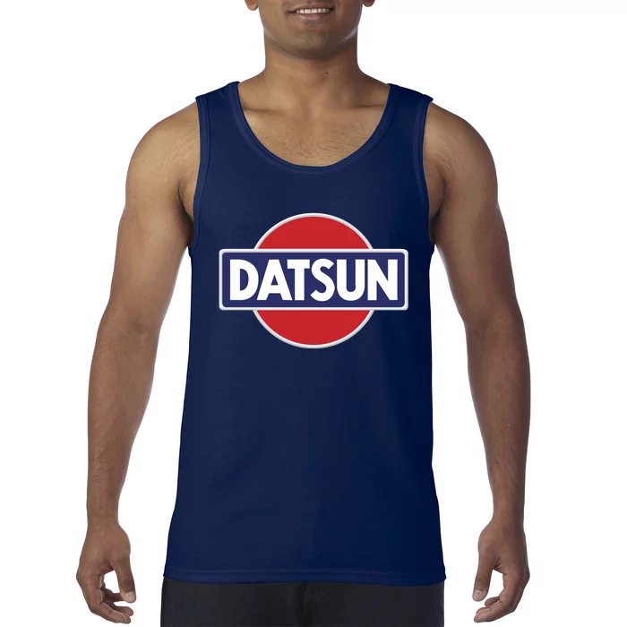 Tech Japanese Vehicle Datsun New Tank Top