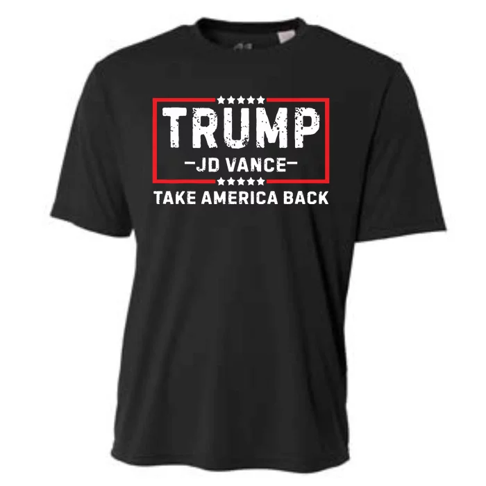 Trump Jd Vance 2024 For President Vp Republican Election 24 Cooling Performance Crew T-Shirt