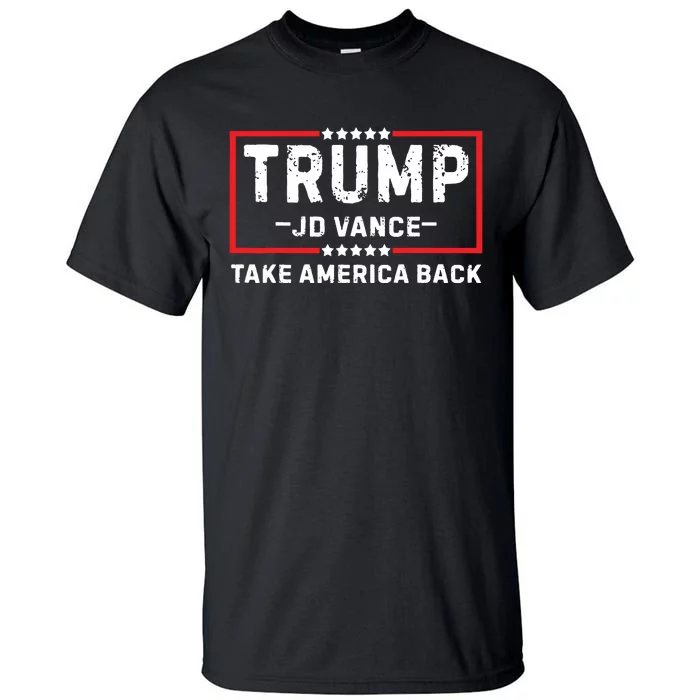 Trump Jd Vance 2024 For President Vp Republican Election 24 Tall T-Shirt