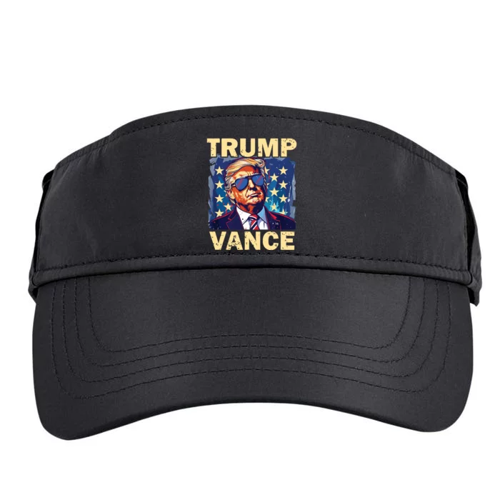 Trump Jd Vance Presidential Campaign Voter Adult Drive Performance Visor