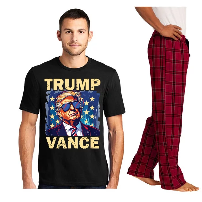 Trump Jd Vance Presidential Campaign Voter Pajama Set