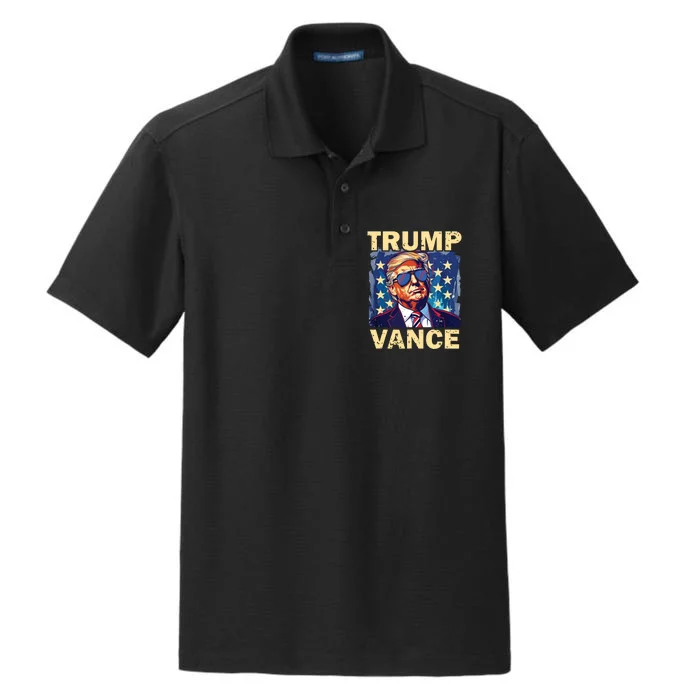 Trump Jd Vance Presidential Campaign Voter Dry Zone Grid Performance Polo