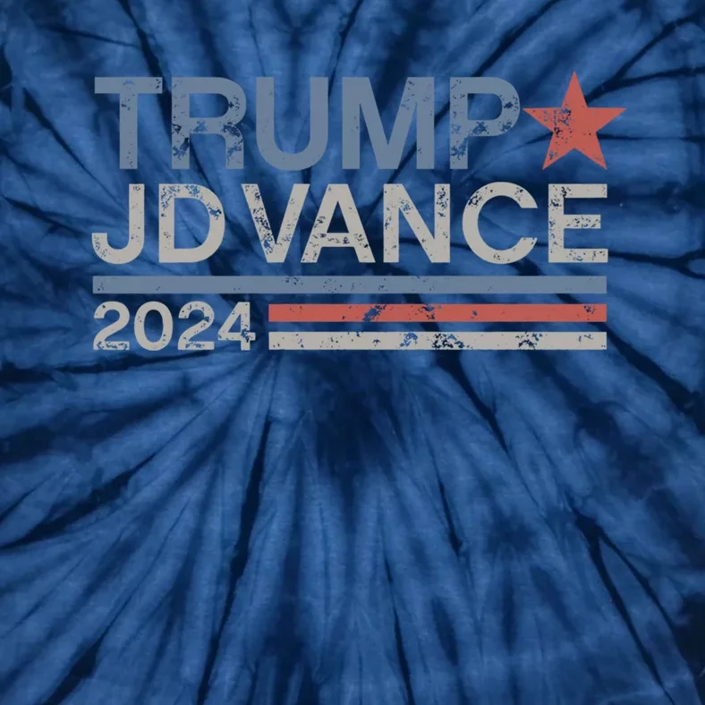 Trump Jd Vance 2024 Retro Stripe Trump Vance Tie-Dye T-Shirt