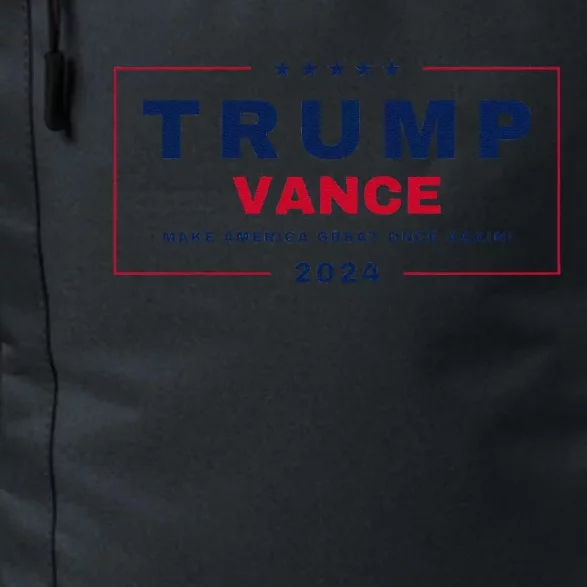 Trump Jd Vance Vp Make America Great Once Again! Maga 2024 Daily Commute Backpack