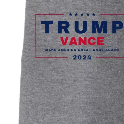 Trump Jd Vance Vp Make America Great Once Again! Maga 2024 Doggie 3-End Fleece Hoodie