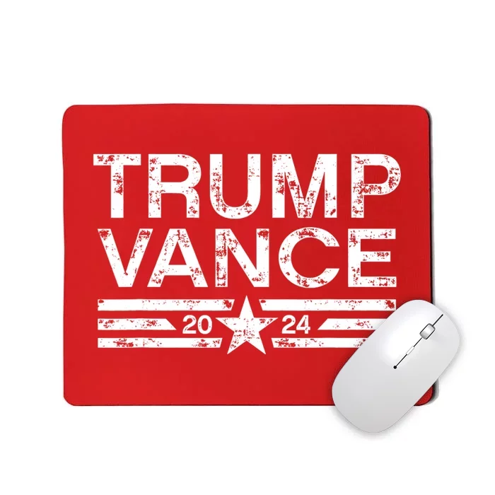 Trump J.D. Vance 2024 Trump Vance 2024 Retro Stripe Trump Jd Vance Mousepad