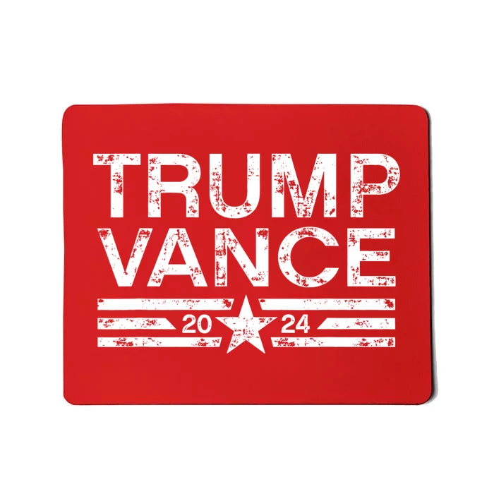 Trump J.D. Vance 2024 Trump Vance 2024 Retro Stripe Trump Jd Vance Mousepad