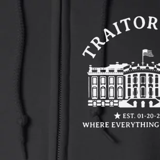 Traitor JoeS Where Everything Is For Sale Full Zip Hoodie