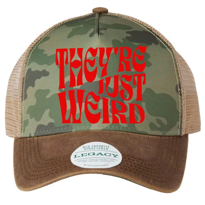 TheyRe Just Weird Legacy Tie Dye Trucker Hat