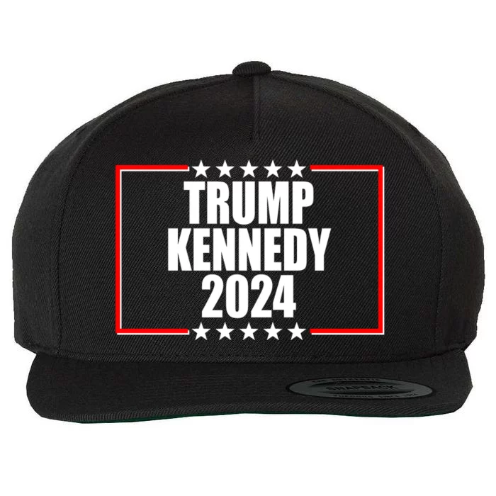 Trump Kennedy 2024 Election Logo Wool Snapback Cap