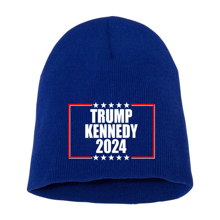 Trump Kennedy 2024 Election Logo Short Acrylic Beanie