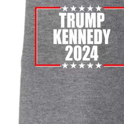 Trump Kennedy 2024 Election Logo Doggie 3-End Fleece Hoodie